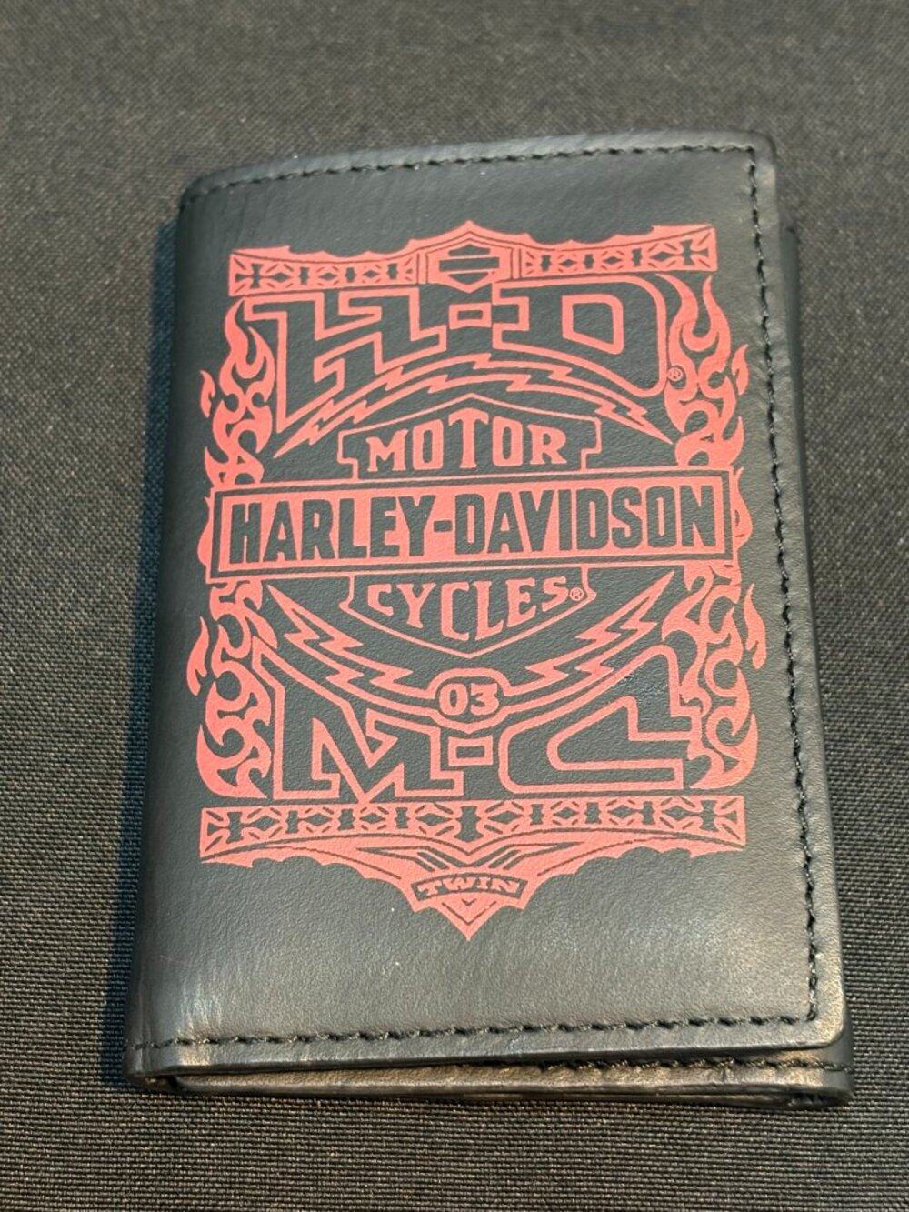Harley Davidson Crossfire Trifold Wallet